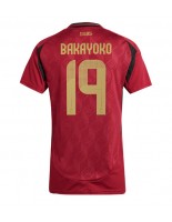 Belgie Johan Bakayoko #19 Domácí Dres pro Dámské ME 2024 Krátký Rukáv